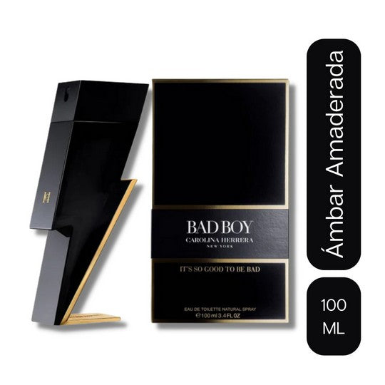 Perfume Carolina Herrera Bad Boy Para Hombre EDT – Mulet Perfumes