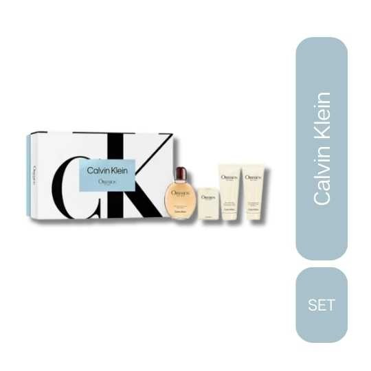 Set Perfumes Calvin Klein Obsession Para Hombre Mulet Perfumes