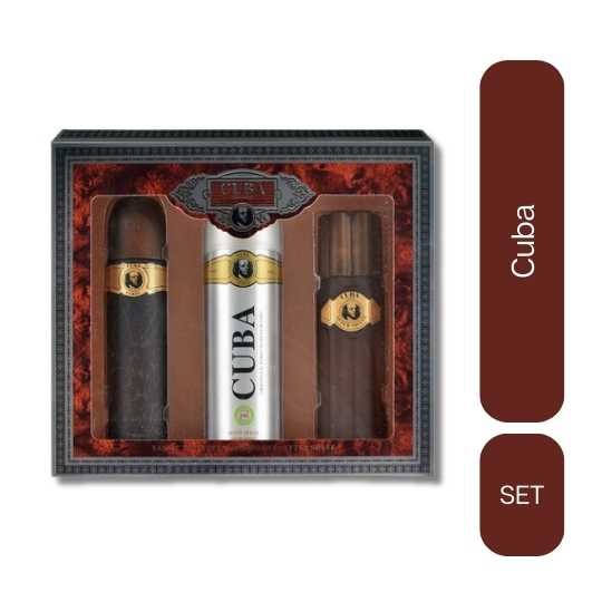 Set Perfumes Cuba Cuba Para Hombre