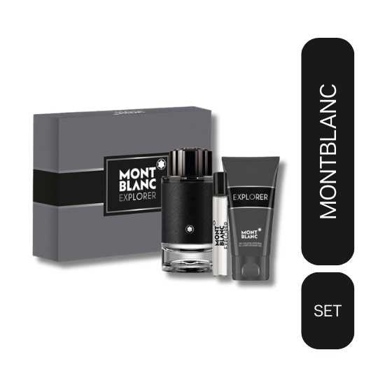 Set Perfumes Mont Blanc Explorer Para Hombre