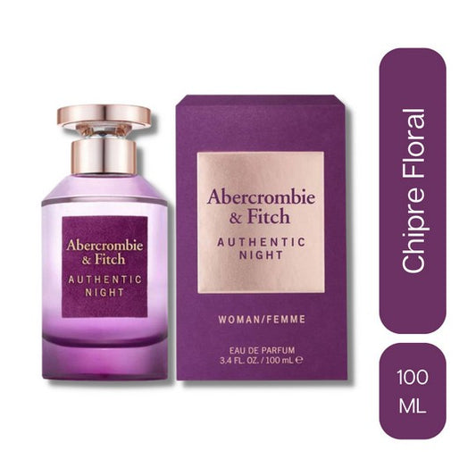 Perfume Abercrombie & Fitch Authentic Night Para Mujer EDP