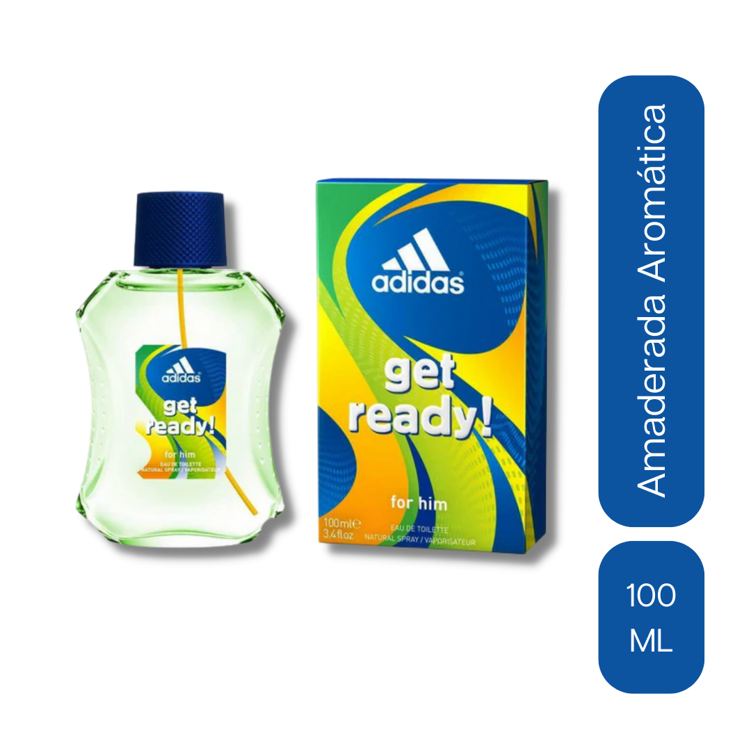 Perfume Adidas Get Ready Para Hombre EDT 1