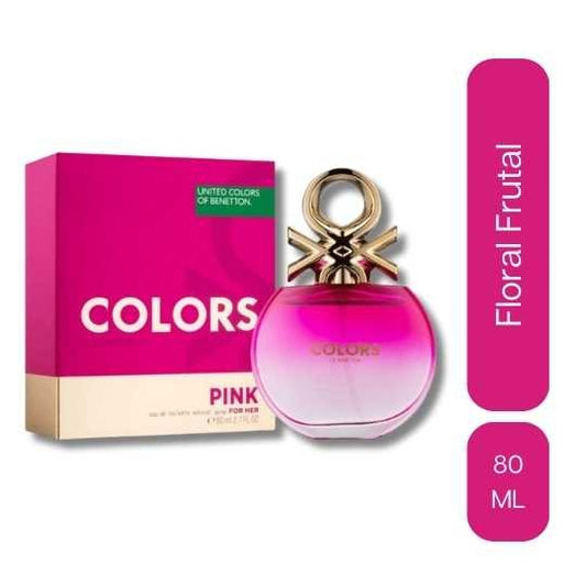 Perfume Benetton Colors Pink Para Mujer EDT