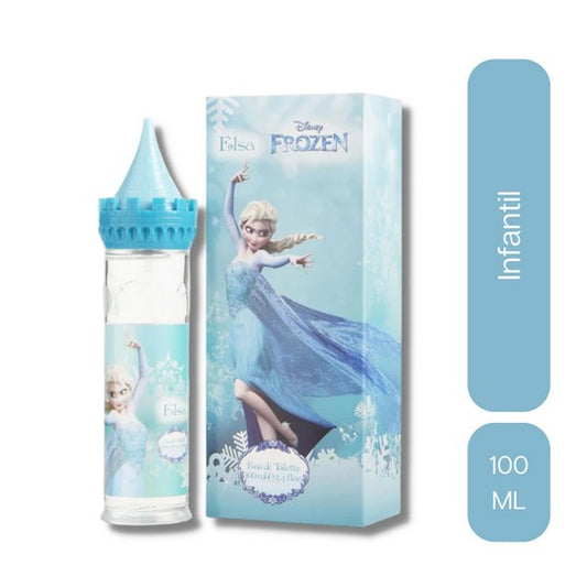 Perfume Infantil Disney Castillo Princesa Elsa Frozen EDT