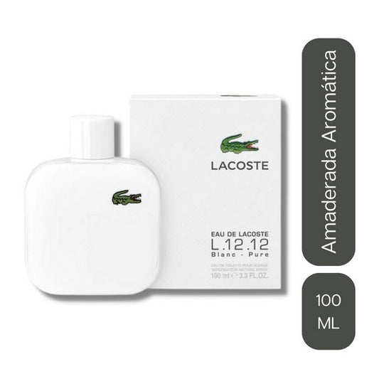 Perfume Lacoste L 12 12 Blanca Blanc Pure Para Hombre EDT