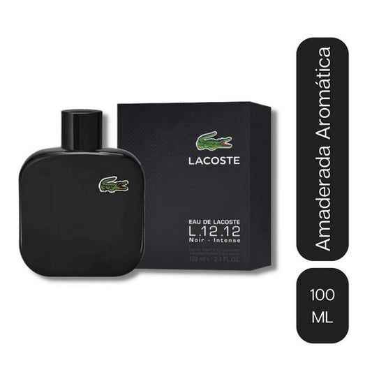 Perfume Lacoste L 12 12 Negra Noir Black Para Hombre EDT