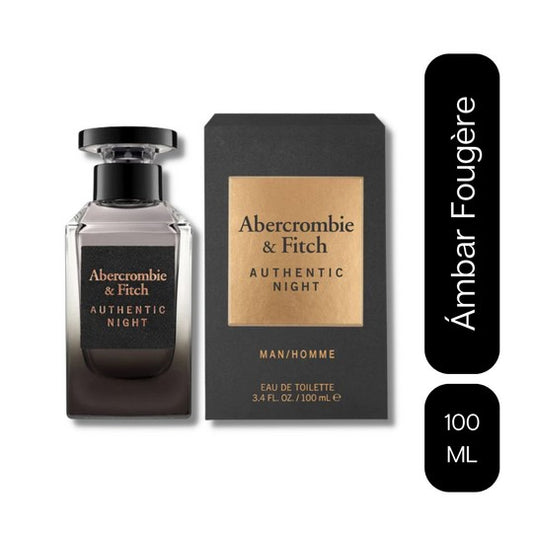 Perfume Abercrombie & Fitch Authentic Night Para Hombre EDT