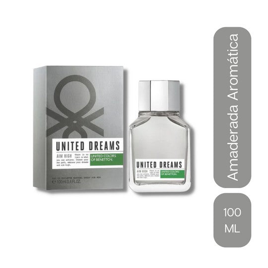 Perfume Benetton United Dreams Aim High Para Hombre EDT