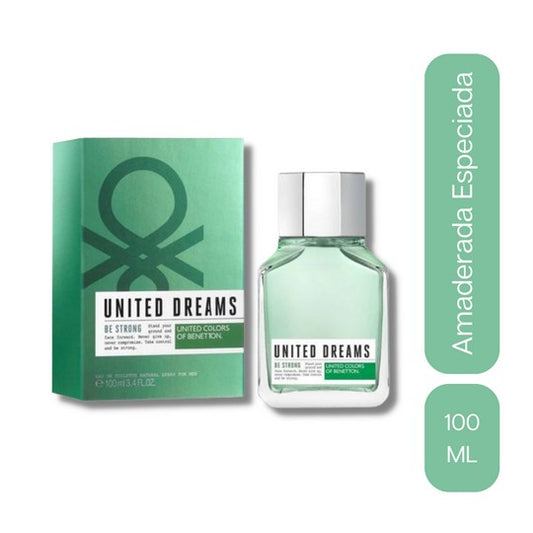 Perfume Benetton United Dreams Be Strong Para Hombre EDT