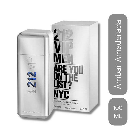 Perfume Carolina Herrera 212 VIP Para Hombre EDT