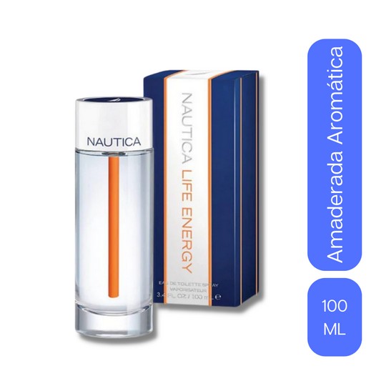 Perfume Nautica Life Energy Para Hombre EDT