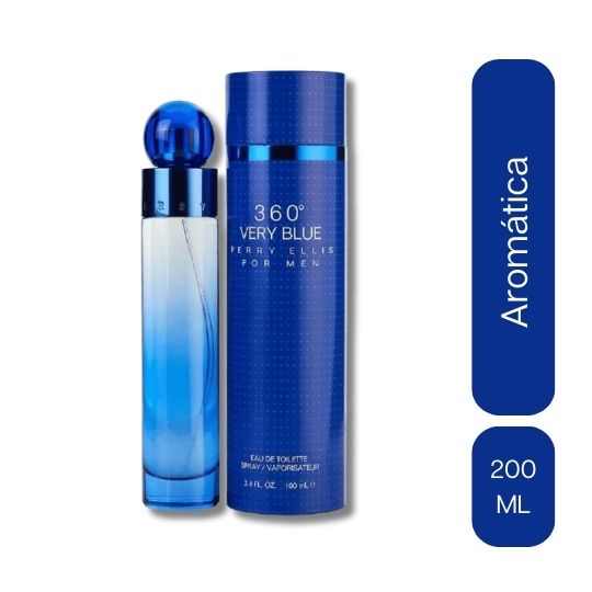 Perfume Perry Ellis 360 Very Blue Para Hombre EDT