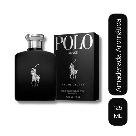 Perfume Ralph Lauren Polo Black Negra Para Hombre EDT